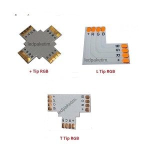 rgb şerit led birleştirme aparat